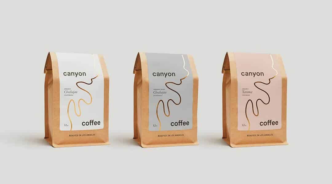 Canyon Coffee Product Packaging